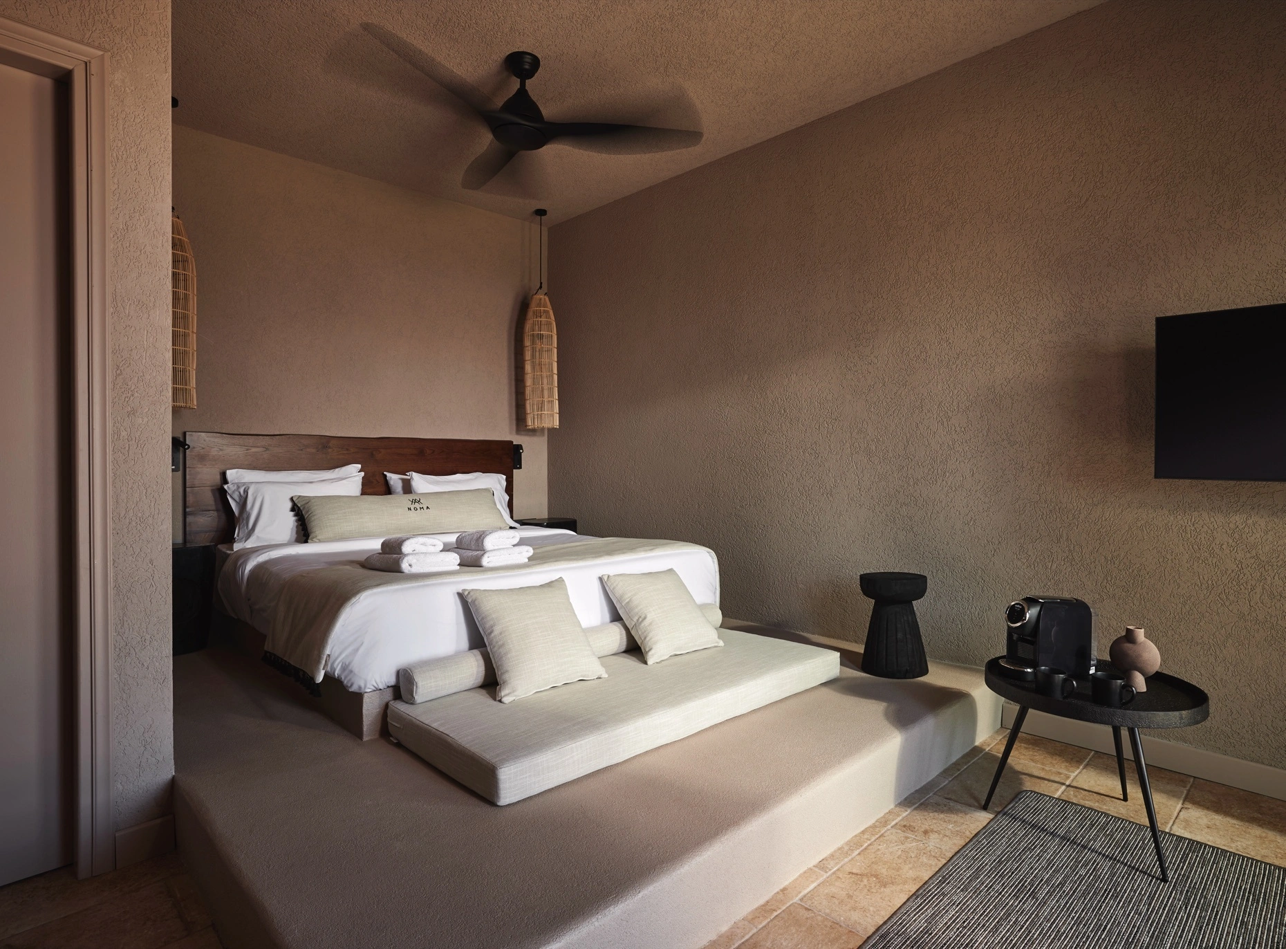 deluxe double room sea view milos noma